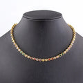 Nidin Ins Hot Sale Sexy Choker Iced Out Tennis Chain Necklace For Women Luxury Cubic Zircon Crystal Neck Accessories Jewelry