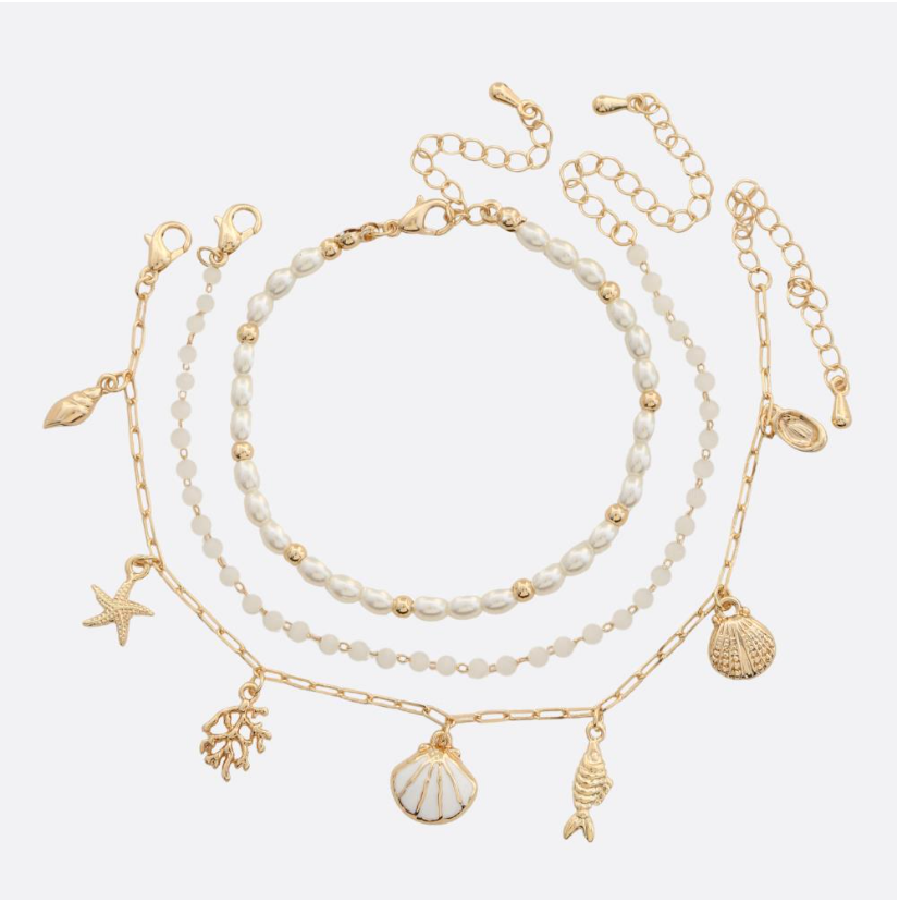 sea shell bracelet